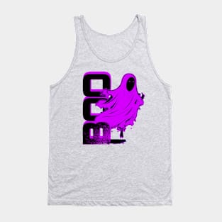 Ghost Of Disapproval - Purple Clean Dark typo Tank Top